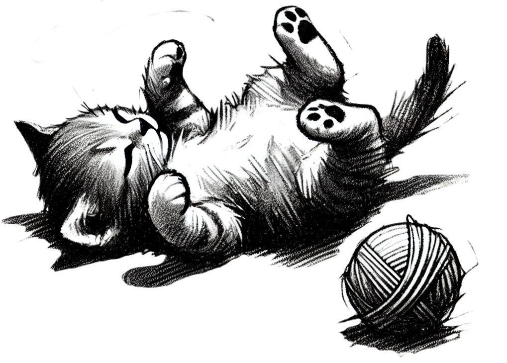 Kitten representing simplicity in internal app creation